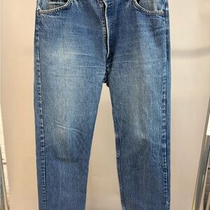 VINTAGE LEVI ORANGE TAB